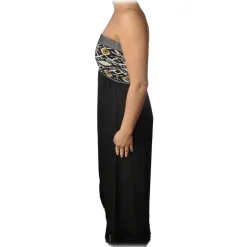 Patrizia Pepe - Long Model Dress with Processing on the Top - Black - Dress - Made in Italy - Luxury Exclusive Collection - Avvenice