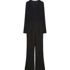 Patrizia Pepe - Long Suit with Blouse and Flared Trousers - Black - Made in Italy - Luxury Exclusive Collection - Avvenice