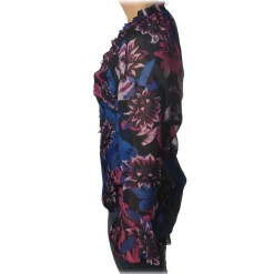 Patrizia Pepe - Shirt Blouse Model in Floral Pattern - Multicolor - Shirt - Made in Italy - Luxury Exclusive Collection - Avvenice