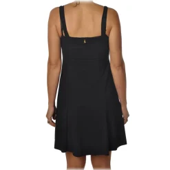 Patrizia Pepe - Short Sheath Dress with Heart Neckline - Black - Dress - Made in Italy - Luxury Exclusive Collection - Avvenice