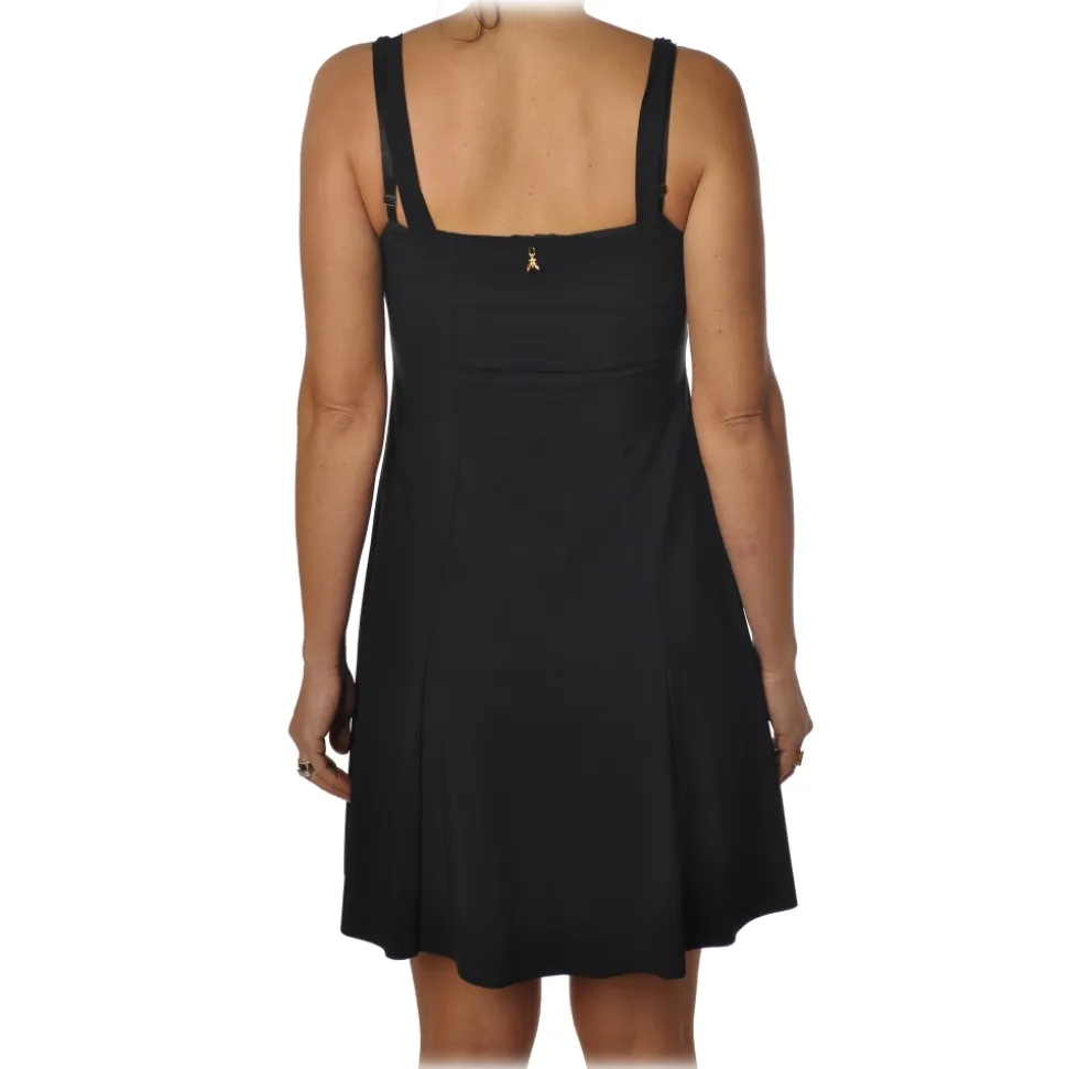 Patrizia Pepe - Short Sheath Dress with Heart Neckline - Black - Dress - Made in Italy - Luxury Exclusive Collection - Avvenice