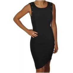 Patrizia Pepe - Sleeveless Sheath Model - Black - Dress - Made in Italy - Luxury Exclusive Collection - Avvenice