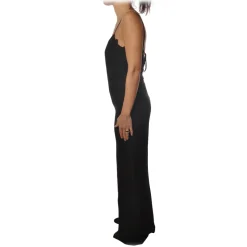 Patrizia Pepe - Wide Leg Jumpsuit - Black - Made in Italy - Luxury Exclusive Collection - Avvenice