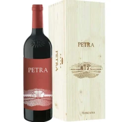 Petra - Petra - D.O.C.G. - Wooden Box - Red Wines - Luxury Limited Edition - 750 ml - Avvenice