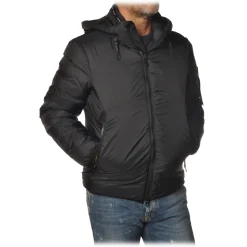 Peuterey - Abdu / Knc Jacket with Standing Collar and Removable Hood - Black - Jacket - Luxury Exclusive Collection - Avvenice