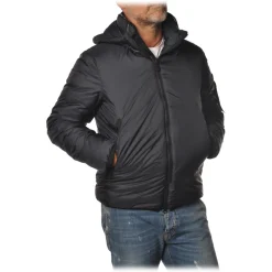 Peuterey - Abdu / Knc Jacket with Standing Collar and Removable Hood - Black - Jacket - Luxury Exclusive Collection - Avvenice