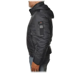 Peuterey - Abdu / Knc Jacket with Standing Collar and Removable Hood - Black - Jacket - Luxury Exclusive Collection - Avvenice