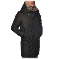 Peuterey - Kasa Parka with Two Flap Pockets - Black - Jacket - Luxury Exclusive Collection - Avvenice