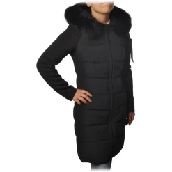 Peuterey - Lansbury Model 3/4 Length Jacket - Black - Jacket - Luxury Exclusive Collection - Avvenice