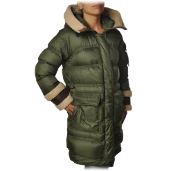 Peuterey - Long Model Down Jacket with Hood - Green - Jacket - Luxury Exclusive Collection - Avvenice