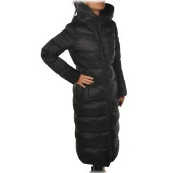 Peuterey - Long Quilted Down Jacket Model Nunki - Black - Jacket - Luxury Exclusive Collection - Avvenice