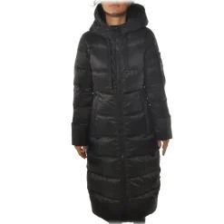 Peuterey - Long Quilted Down Jacket Model Nunki - Black - Jacket - Luxury Exclusive Collection - Avvenice
