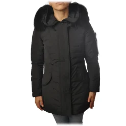 Peuterey - Marr Model 3/4 Length Jacket - Black - Jacket - Luxury Exclusive Collection - Avvenice