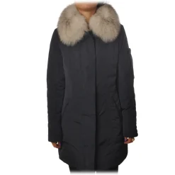 Peuterey - Metropolitan 3/4 Screwed Model Jacket - Blue - Jacket - Luxury Exclusive Collection - Avvenice