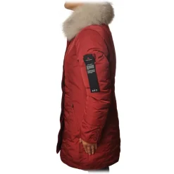 Peuterey - Metropolitan 3/4 Screwed Model Jacket - Red - Jacket - Luxury Exclusive Collection - Avvenice