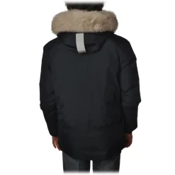 Peuterey - Migisi Jacket with Fixed Hood and Removable Fur - Blue - Jacket - Luxury Exclusive Collection - Avvenice