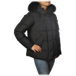 Peuterey - Mils Short Trapeze Model Jacket - Black - Jacket - Luxury Exclusive Collection - Avvenice