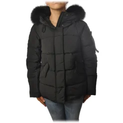 Peuterey - Mils Short Trapeze Model Jacket - Black - Jacket - Luxury Exclusive Collection - Avvenice