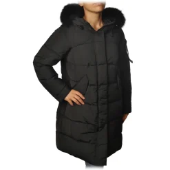 Peuterey - Olong 3/4 Over Model Jacket - Black - Jacket - Luxury Exclusive Collection - Avvenice