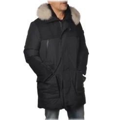 Peuterey - Parka Jacket with Hood Erse Model - Black - Jacket - Luxury Exclusive Collection - Avvenice
