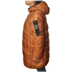 Peuterey - Quilted Down Jacket with Hood Halley Model - Orange - Jacket - Luxury Exclusive Collection - Avvenice