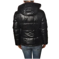 Peuterey - Quilted Down Jacket in Shiny Nylon Bryce Model - Black - Jacket - Luxury Exclusive Collection - Avvenice