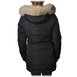 Peuterey - Regina 3/4 Length Jacket with Hood - Blue - Jacket - Luxury Exclusive Collection - Avvenice