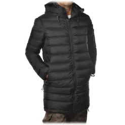 Peuterey - Rubio Jacket 3/4 Model with Hood - Black - Jacket - Luxury Exclusive Collection - Avvenice