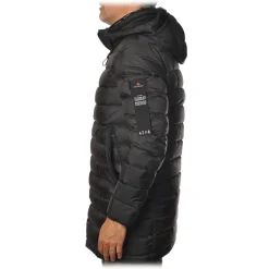 Peuterey - Rubio Jacket 3/4 Model with Hood - Black - Jacket - Luxury Exclusive Collection - Avvenice