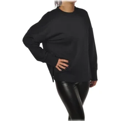 Peuterey - Sweatshirt in Stretch Technical Fabric - Black - Sweatshirt - Luxury Exclusive Collection - Avvenice