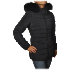 Peuterey - Turmalet Jacket with Stitched Fabric - Black - Jacket - Luxury Exclusive Collection - Avvenice