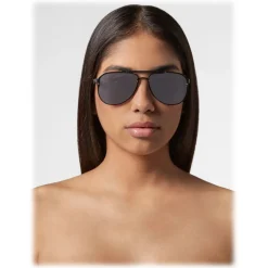 Philipp Plein - Calypso Basic Collection - Black Grey - Sunglasses - Philipp Plein Eyewear - Avvenice