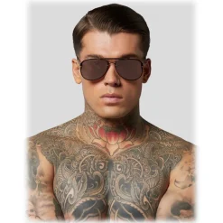 Philipp Plein - Calypso Basic Collection - Gold Brown - Sunglasses - Philipp Plein Eyewear - Avvenice