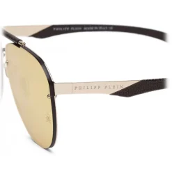 Philipp Plein - Calypso Basic Collection - Gold Mirrored - Sunglasses - Philipp Plein Eyewear - Avvenice
