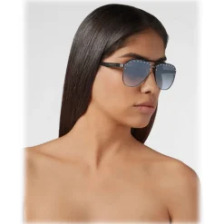 Philipp Plein - Calypso Studded Collection - Black Blue Gradient - Sunglasses - Philipp Plein Eyewear - Avvenice
