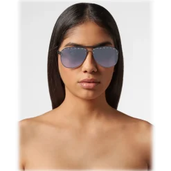 Philipp Plein - Calypso Studded Collection - Black Blue Gradient - Sunglasses - Philipp Plein Eyewear - Avvenice