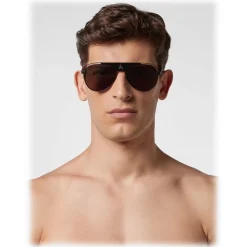 Philipp Plein - Charlie Basic Collection - Black Metal - Sunglasses - Philipp Plein Eyewear - Avvenice