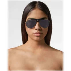Philipp Plein - Charlie Basic Collection - Black and Palladium - Sunglasses - Philipp Plein Eyewear - Avvenice