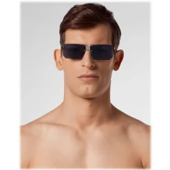 Philipp Plein - Combact Collection - Black Silver - Sunglasses - Philipp Plein Eyewear - Avvenice