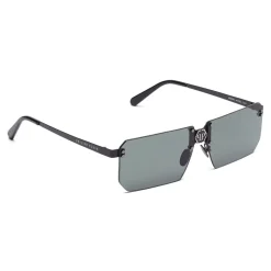 Philipp Plein - Combact Collection - Black - Sunglasses - Philipp Plein Eyewear - Avvenice