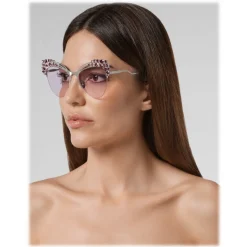 Philipp Plein - Crystal Collection - Palladium - Sunglasses - Philipp Plein Eyewear - Avvenice