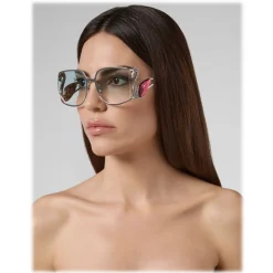 Philipp Plein - Flamant Collection - Nickel - Sunglasses - Philipp Plein Eyewear - Avvenice