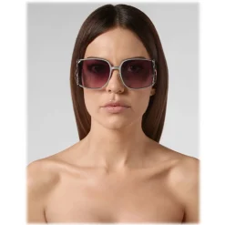 Philipp Plein - Flamant Collection - Nickel Pink - Sunglasses - Philipp Plein Eyewear - Avvenice