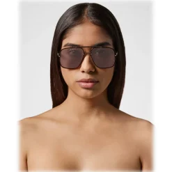 Philipp Plein - Freedom Basic Collection - Gold Brown - Sunglasses - Philipp Plein Eyewear - Avvenice