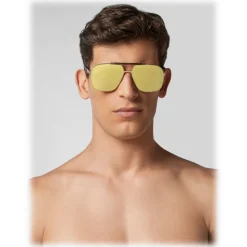 Philipp Plein - Freedom Basic Collection - Gold Mirrored - Sunglasses - Philipp Plein Eyewear - Avvenice