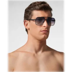 Philipp Plein - Freedom Basic Collection - Black Blue Gradient - Sunglasses - Philipp Plein Eyewear - Avvenice