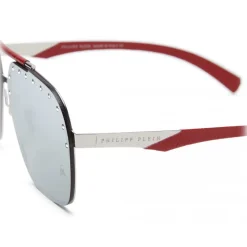 Philipp Plein - Freedom Studded Collection - Palladium Silver - Sunglasses - Philipp Plein Eyewear - Avvenice