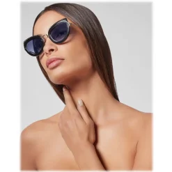 Philipp Plein - Jaqueline Collection - Black Blue - Sunglasses - Philipp Plein Eyewear - Avvenice