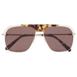 Philipp Plein - Noah Basic Collection - Gold Brown Turtle - Sunglasses - Philipp Plein Eyewear - Avvenice