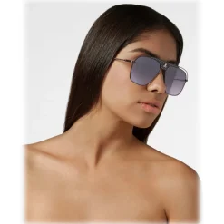 Philipp Plein - Noah Studded Collection - Black Blue Gradient - Sunglasses - Philipp Plein Eyewear - Avvenice